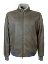 Barba Napoli Green Jacket In Green