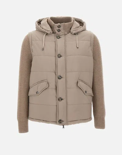 Barba Jackets In Beige