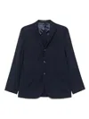 Barba Napoli Barba Navy Blue Jacket In Blue