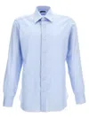Barba Napoli Barba 'journey' Shirt In Light Blue