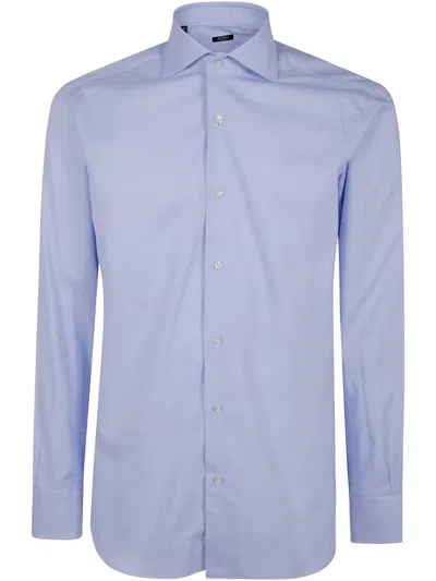 Barba Napoli Barba Classic Operatino Shirt Clothing In Blue