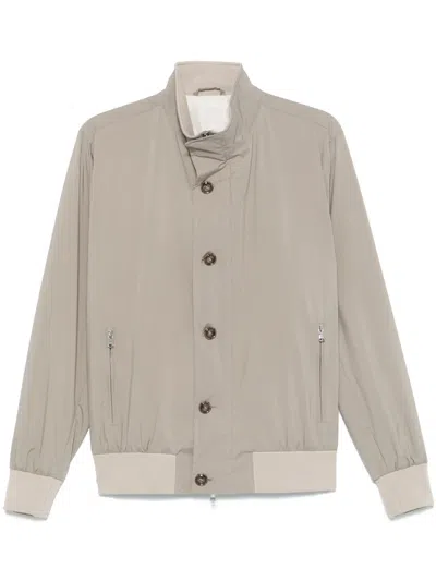 Barba Napoli Lightweight Jacket In Brown