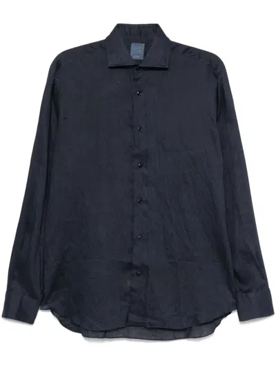 BARBA NAPOLI LINEN SHIRT