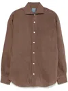 Barba Napoli Barba Brown Shirt In Brown