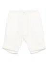 Barba Napoli Linen Shorts In White