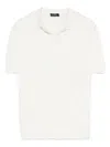 Barba Napoli Linen T-shirt In White