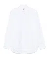 Barba Napoli Seersucker Shirt In White