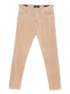 Barba Napoli Five Pocket Jeans In Neutral