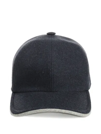 Barba Napoli Adjustable-strap Baseball Cap In Blue