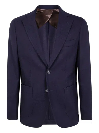 BARBA NAPOLI "BACTIVE MONO" JACKET,BACTIVE.51096 90 BLUE