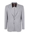 Barba Napoli "bactive Mono" Jacket In Gray