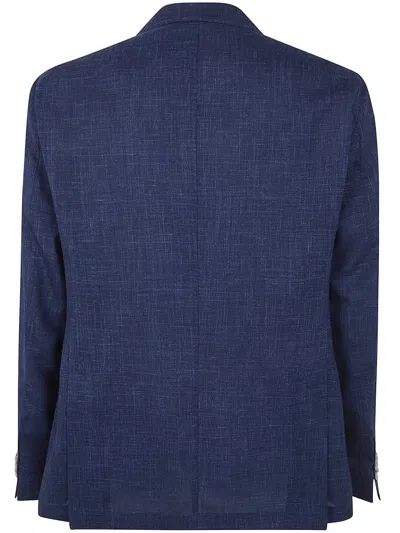 Barba Napoli "bactive Mono" Jacket In Blue