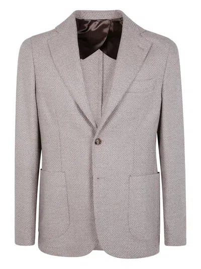 BARBA NAPOLI BACTIVE MONO TEXTURED BLAZER