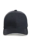 Barba Napoli Barba Adjustable Baseball Cap In Black
