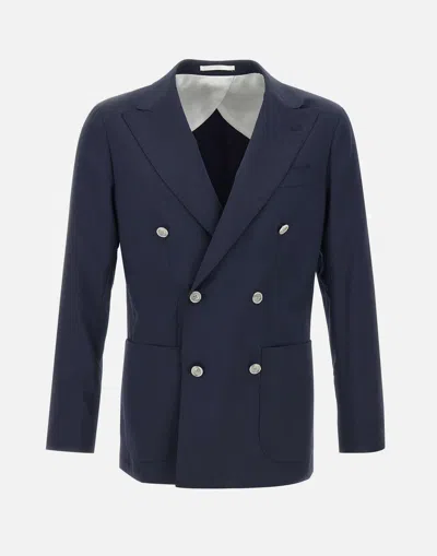 Barba Napoli Barba Jackets In Blue