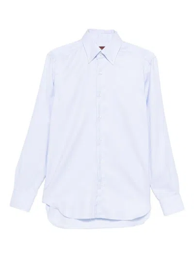 BARBA NAPOLI BARBA BUTTON-DOWN COTTON SHIRT