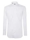 Barba Napoli Classic Popeline Shirt In White