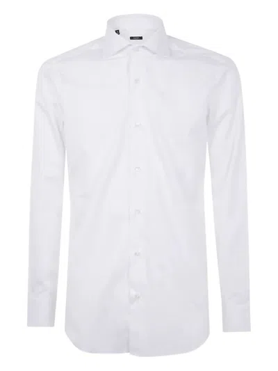 BARBA NAPOLI BARBA "CARRYOVER" POPLIN SHIRT CLOTHING