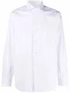 Barba Napoli Barba "classic" Poplin Stretch Shirt Clothing In White