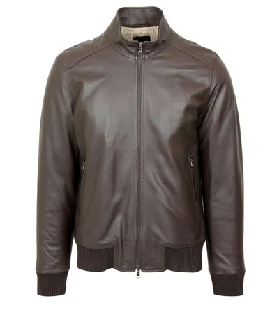 Barba Napoli Barba Coats Brown In Red