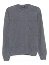 Barba Napoli Barba Crew Neck Sweater In Gray
