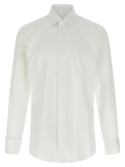 Barba Napoli Barba Cufflinks Shirt In White