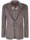 Barba Napoli Barba "easy Mono" Jacket In Brown