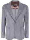 Barba Napoli Barba "easy Mono" Jacket In Gray