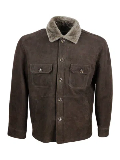 Barba Napoli Barba Jackets In Brown