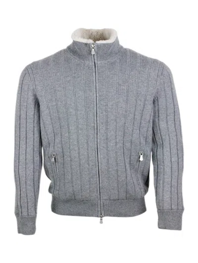 Barba Napoli Barba Jackets In Gray