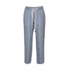 Barba Napoli Barba Joke Straight Trousers In Light Blue Linen