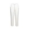 Barba Napoli Barba Joke Straight Trousers In White Linen