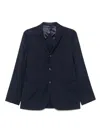 Barba Napoli Barba Navy Blue Jacket In Blue