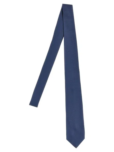 Barba Napoli Barba Patterned Tie In Blue