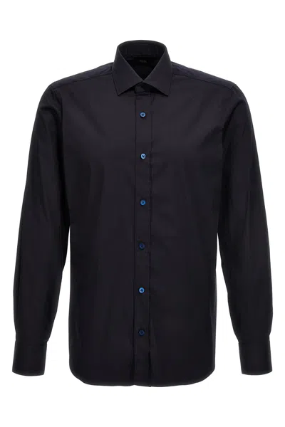 BARBA NAPOLI POPLIN SHIRT