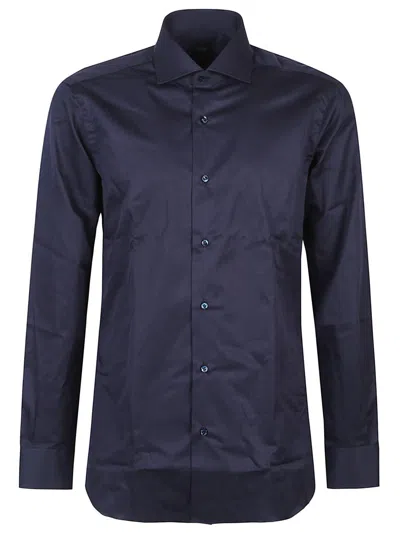 Barba Napoli Barba Shirt In Blue