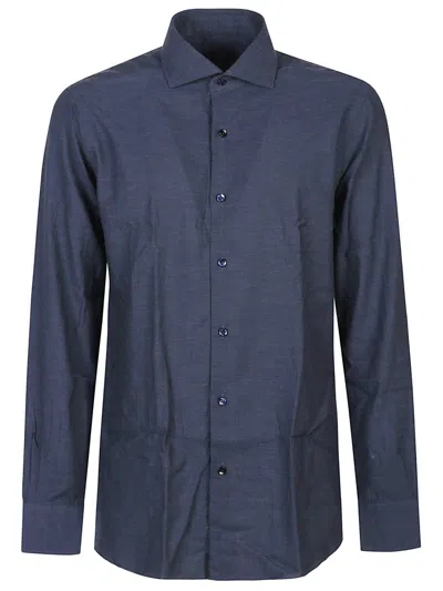 Barba Napoli Barba Shirt In Blue