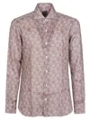 Barba Napoli Barba Shirt In Brown