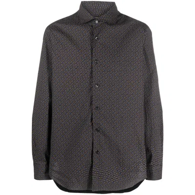 Barba Napoli Barba Shirts In Brown