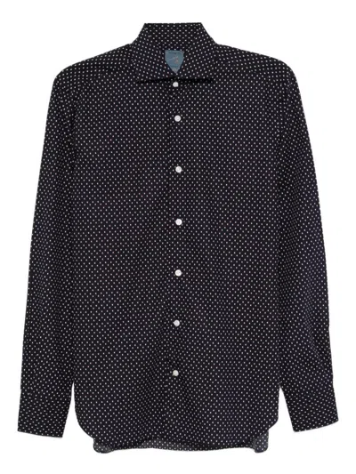 Barba Napoli Barba Shirts In Black