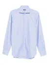 Barba Napoli Barba Button-down Cotton Shirt In Blue