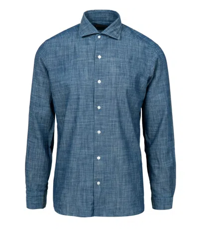 Barba Napoli Barba Shirts Blue