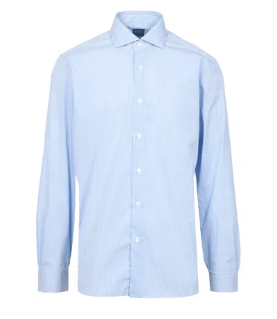 Barba Napoli Barba Shirts White In Blue