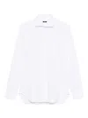 Barba Napoli Long-sleeve Button-down Shirt In White