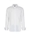 Barba Napoli White Cotton Classic Shirt In White