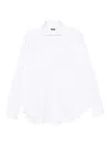 Barba Napoli Long-sleeve Button-down Shirt In White