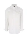 Barba Napoli White Cotton Classic Shirt In White