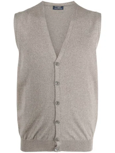 Barba Napoli Barba Sweaters In Gray