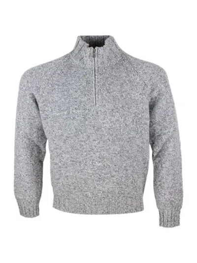 Barba Napoli Sweater In Animal Print