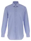 Barba Napoli Barba Striped Shirt In Blue